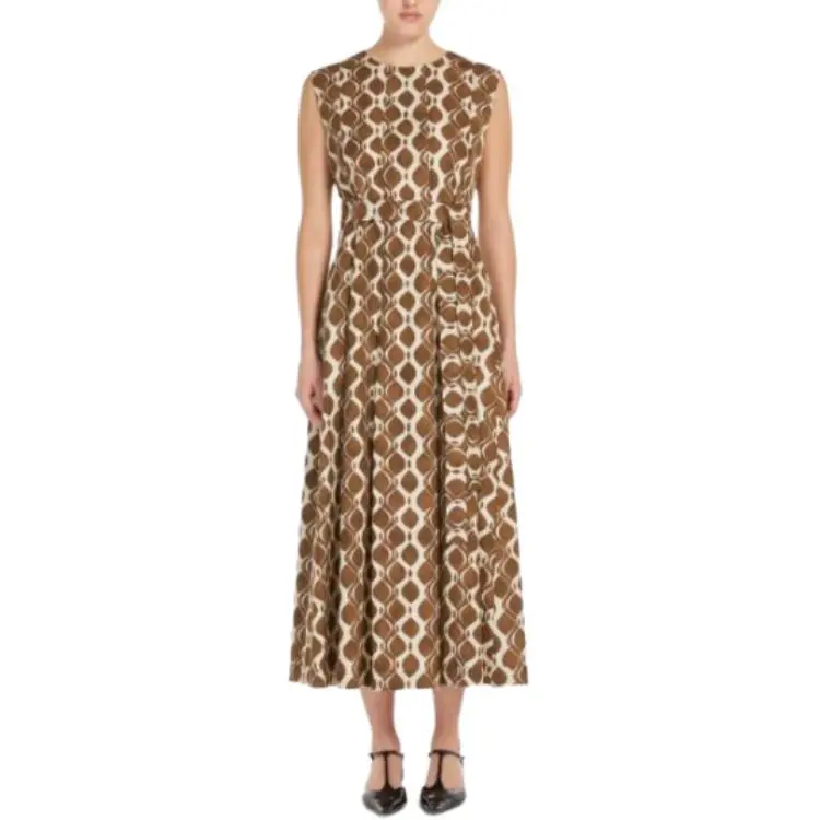 MaxMara Sleeveless Dress Women's Multicolor-1