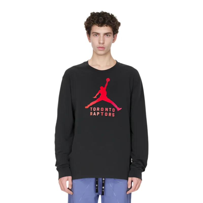 JORDAN Toronto Raptors Essential Men's JORDAN Nba Long Sleeve T Shirt-2