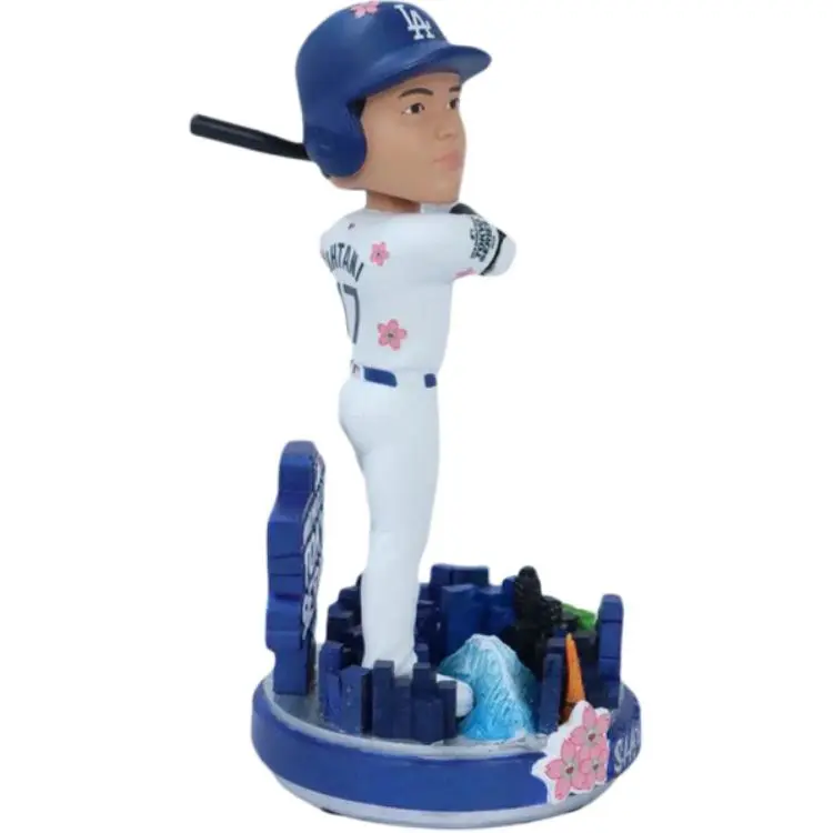 Takashi Murakami Mlb World Tour Tokyo Series 2025 Foco Shohei Ohtani Tokyo World Tour Home Uniform Bobblehead-3