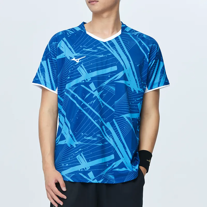 Mizuno T-Shirt Unisex Cobalt Blue-2