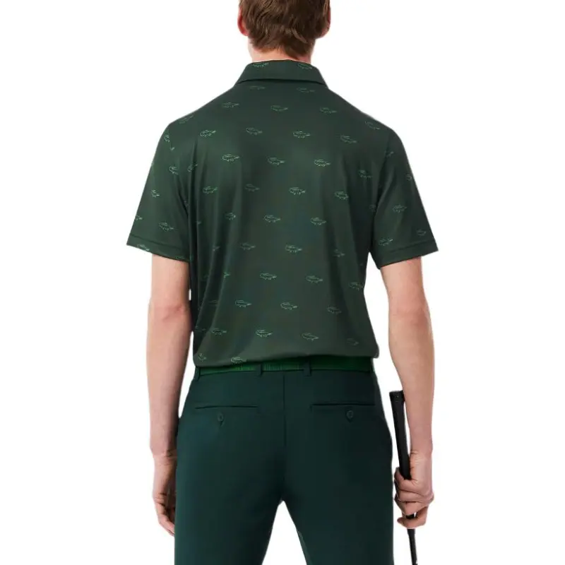 LACOSTE Polo Shirt Men's Dark Green-3