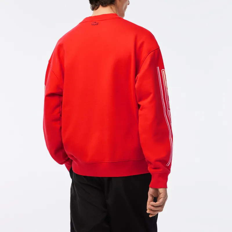 LACOSTE Sweatshirt Men's Orange-2
