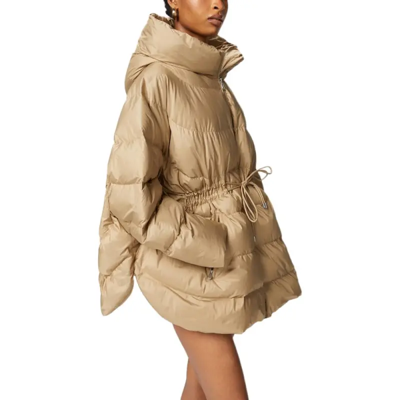 PINKO Quilted Padded Coat-4