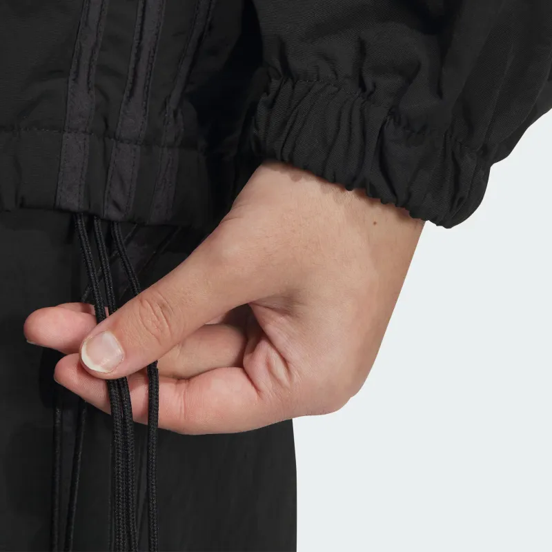 Adidas Originals RUCHED TRACK TOP TRACK TOP Jackets Coats Women's Black/White-5