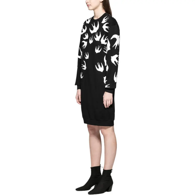 McQ Alexander McQueen Dress Women's Black-3