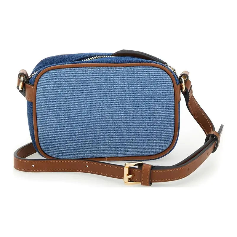 Chloe Cotton Shoulder Bag, Crossbody Bag Regular Kids' Blue-1