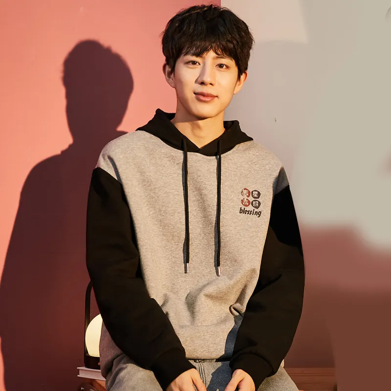 Tonlion Sweatshirts Unisex Men's/Heather Gray-2