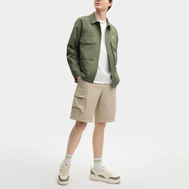 FILA x MAISON KITSUNE ORIGINALE Shirt Men's Mugwort Medium Green-3