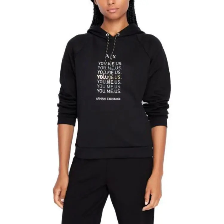 ARMANI EXCHANGEAE Sweatshirt Women's Black-1