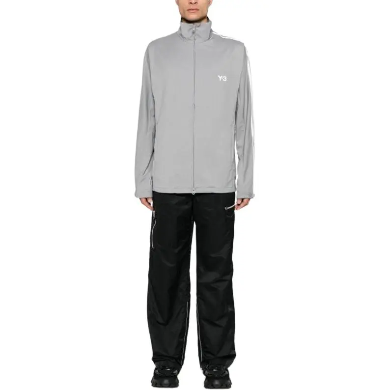 Y 3 Free Shipping With AdiClub Y 3 Refined Wool 3 Stripes Track Top-4