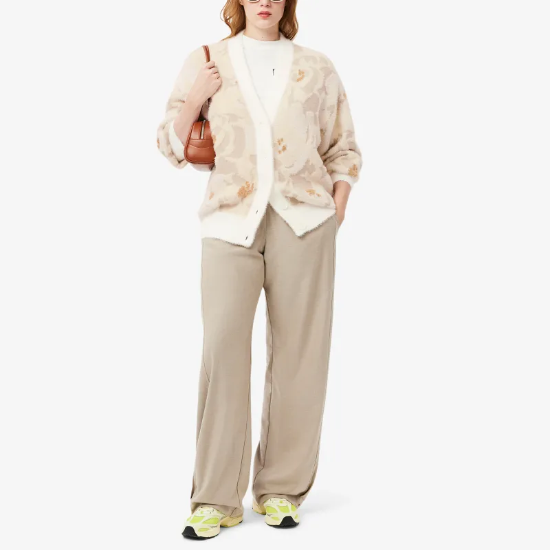 LACOSTE Floral-jacquard Cardigan-1