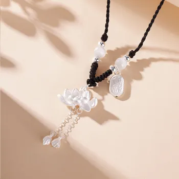 CHAOHONGJI Sterling Silver Necklaces Women's