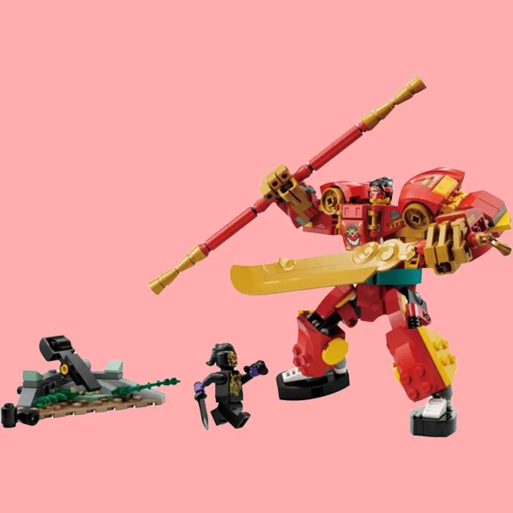 LEGO Little Monkey King Collection Goku The Monkie Kid Transforming Mecha Building Blocks 277pcs 80040-2