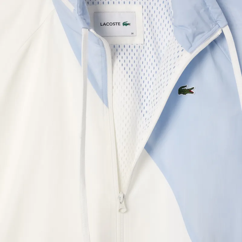 LACOSTE Two tone Mock neck Jacket-4