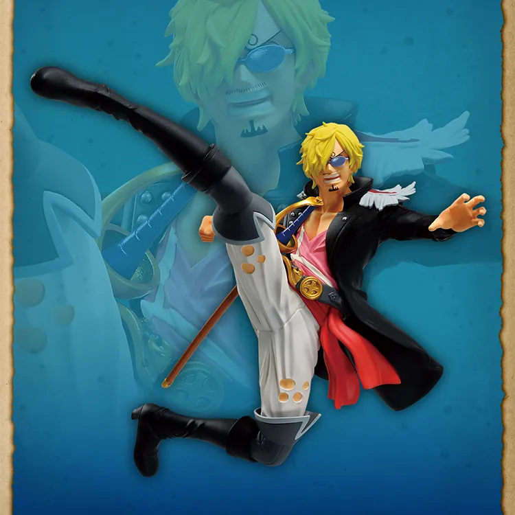 BANPRESTO Sanji Glass Factory Ichiban Kuji Film Red Movie Edition C Award Scale Figures-3