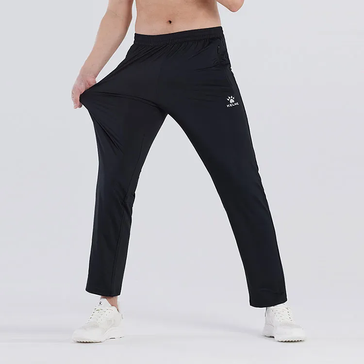 KELME Knitted Sweatpants Men's Black-4