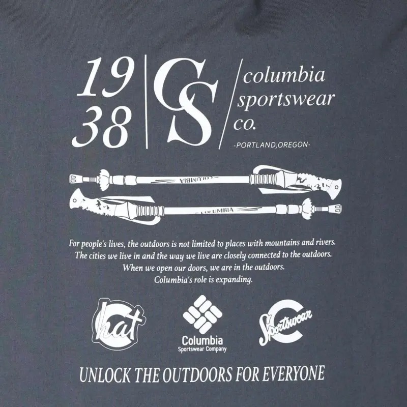 Columbia Stack Brook T Shirt Men's Gray-3