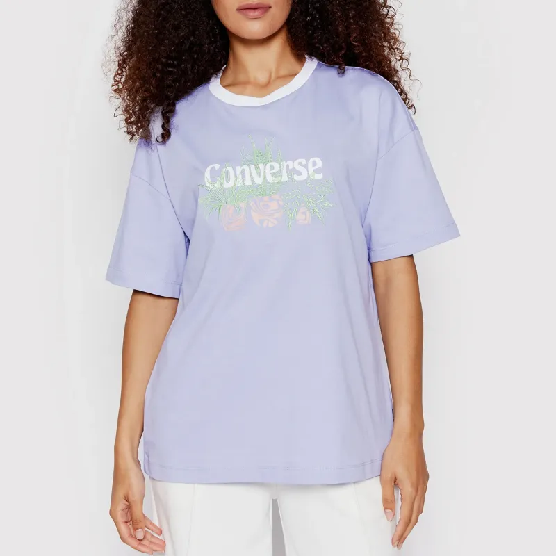 Converse T Shirt Women's Purple-2
