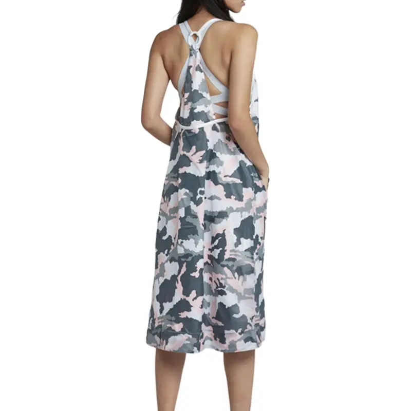 Nike Sports Life Collection Slip Dress Women's Gray-2