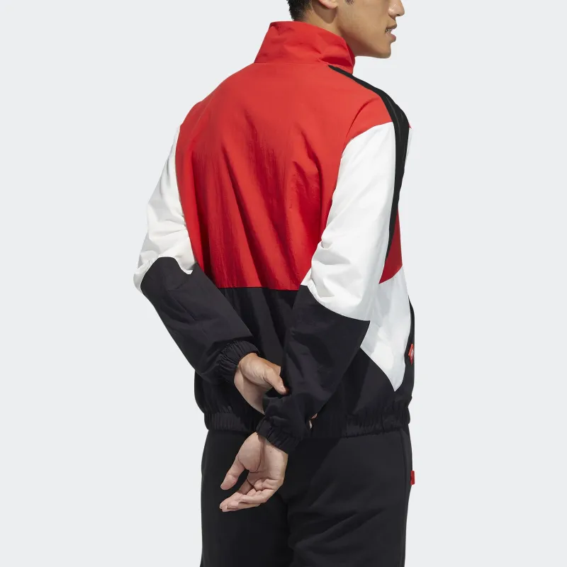 Adidas Neo Jackets Men Bright Red-5