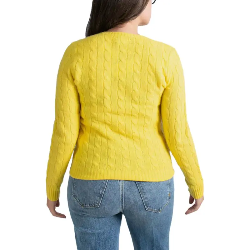 Polo Ralph Lauren Pony Embroidered Cable Knit Jumper-3