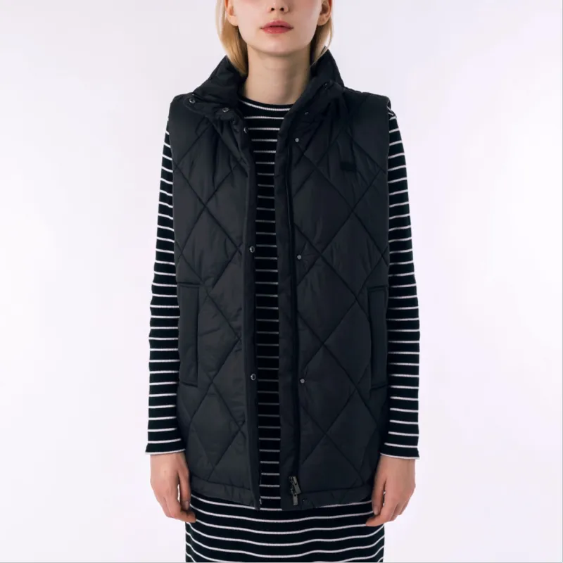 LACOSTE Vests Women's Black-2