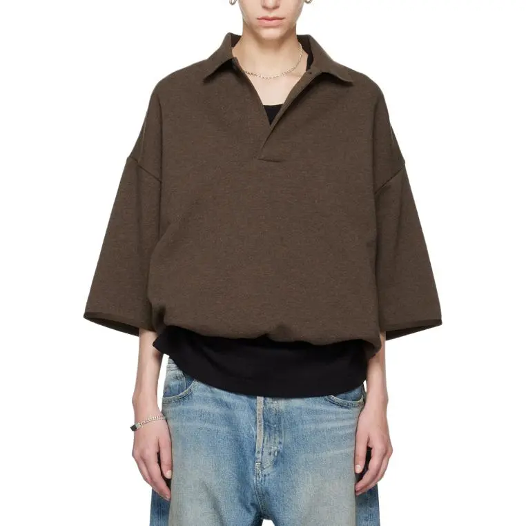 Fear Of God Essentials Core Collection 3/4 Sleeve Polo-2