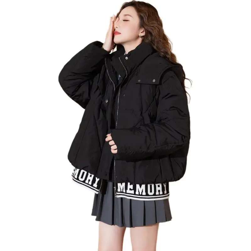 Tonlion Puffer Jacket Women's Black-2