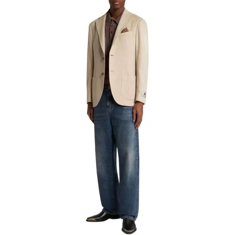 ETRO Single Breasted Tailored Blazer-2