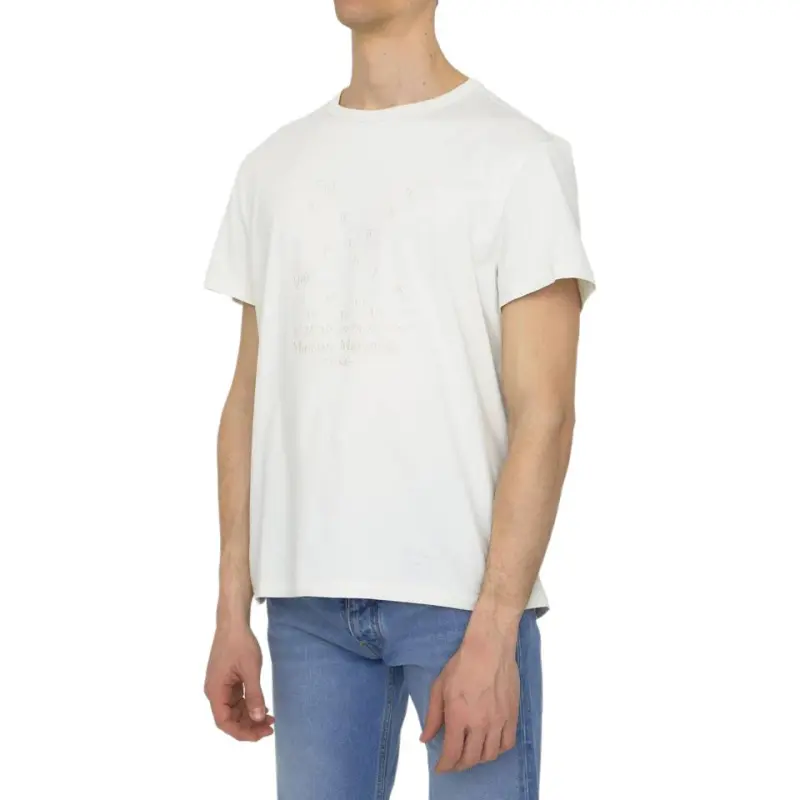 Maison Margiela Graphic Printed Crewneck T Shirt-3