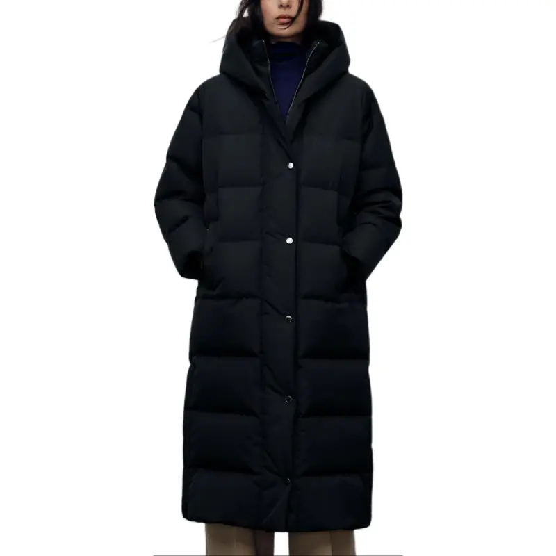 ZARA Down Jackets Women's Black-2