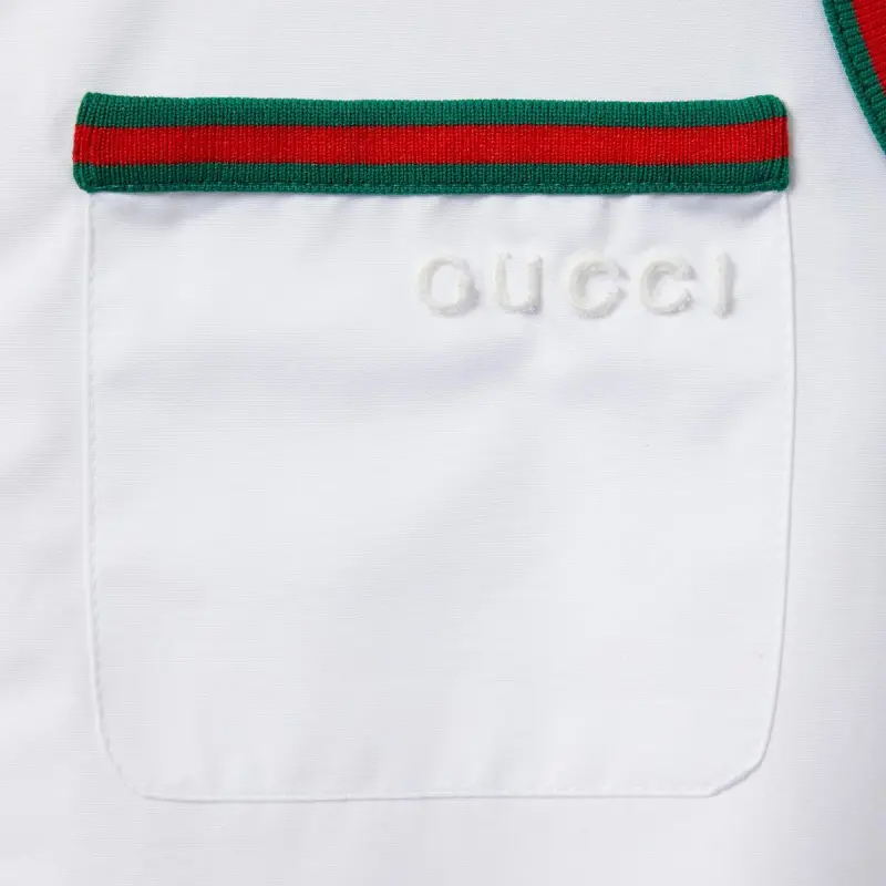 GUCCI Sleeveless Dress Women's White-1