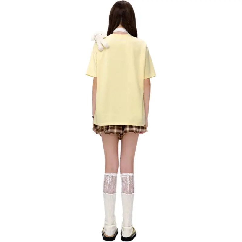 13 DEMARZO SS25 Drop Shoulder Sleeve T Shirt Unisex-10