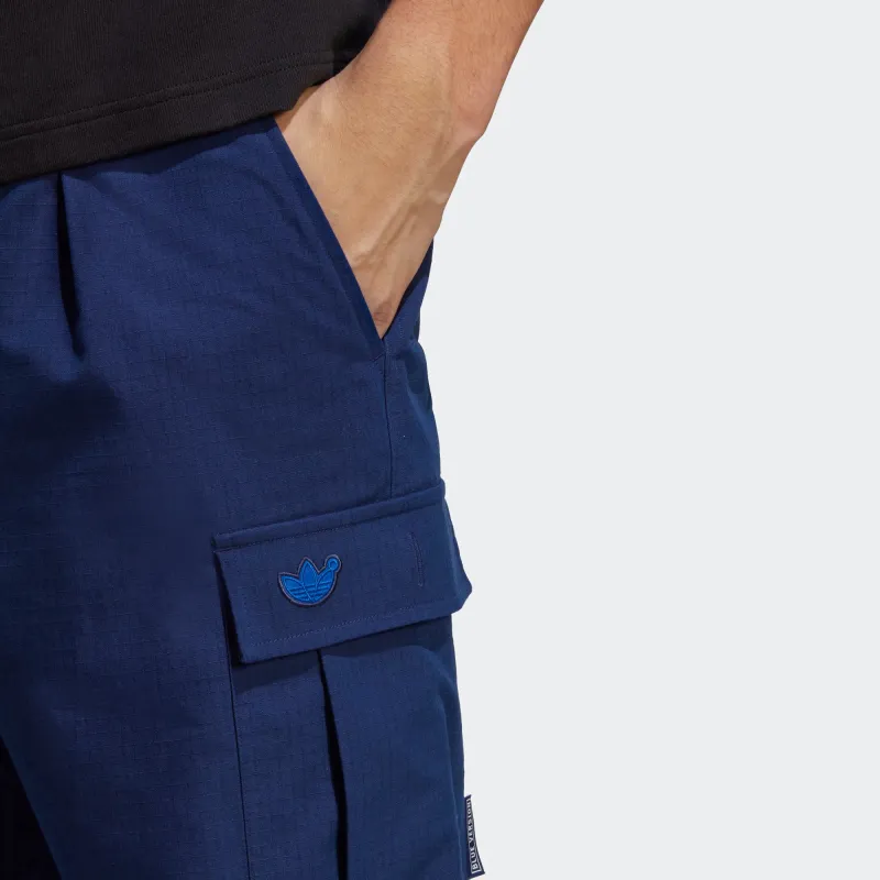 Adidas Originals Blue Version Collection Cargo Pants Men Night Sky Purple-4