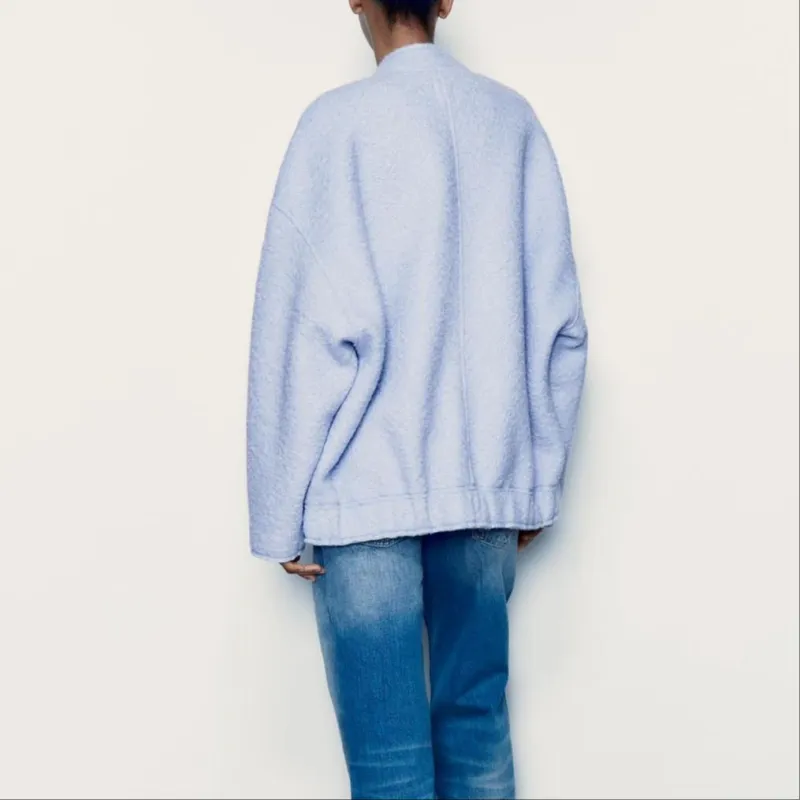 ZARA Jackets Women's Sky Blue-4