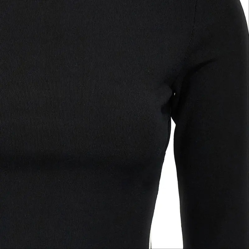 SportMax Adda Mock Neck Cut Out Jumper-5