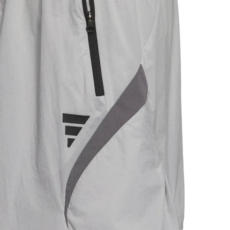 Adidas FOS FUTURE STYLE WOVEN SHORTS Casual Shorts Men's Light Gray-4