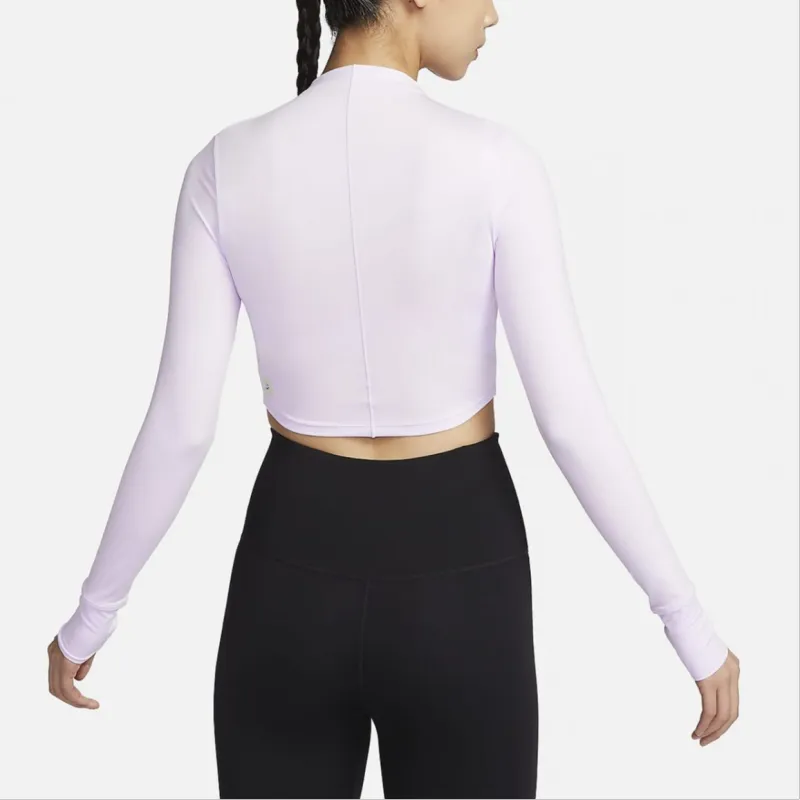 Nike T Shirts Women's Purple-2