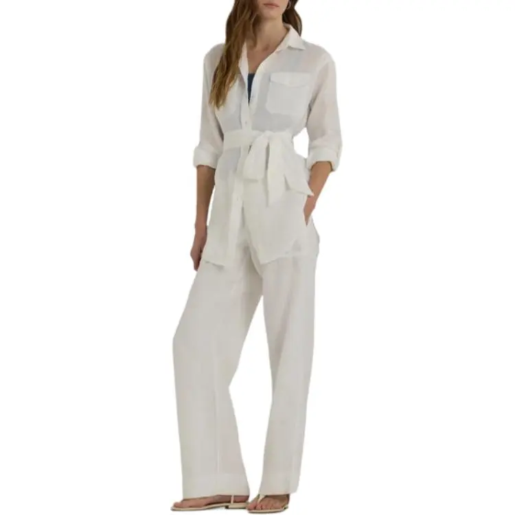 Ralph Lauren Long Sleeve Belted Shirt-2
