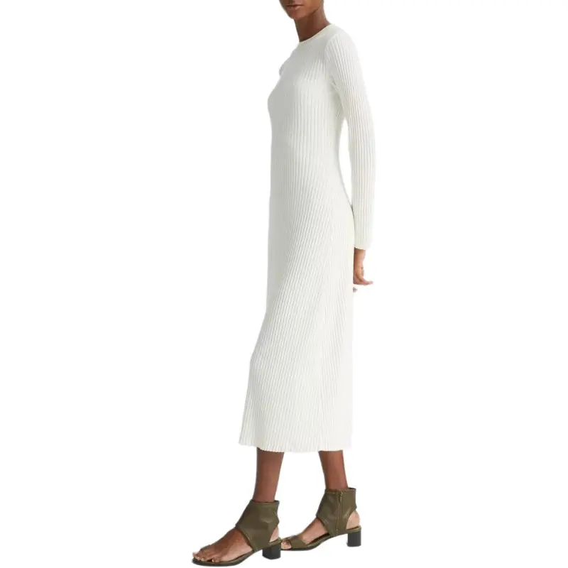VINCE Ribbed knit Midi Dress-2