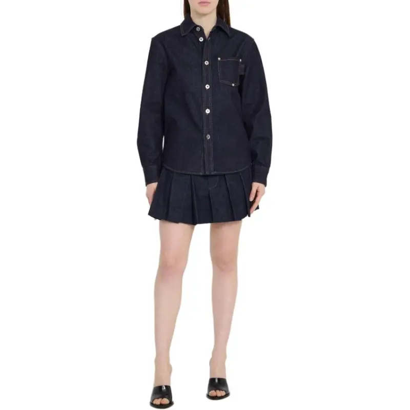 Bottega Veneta Denim Shirt-1