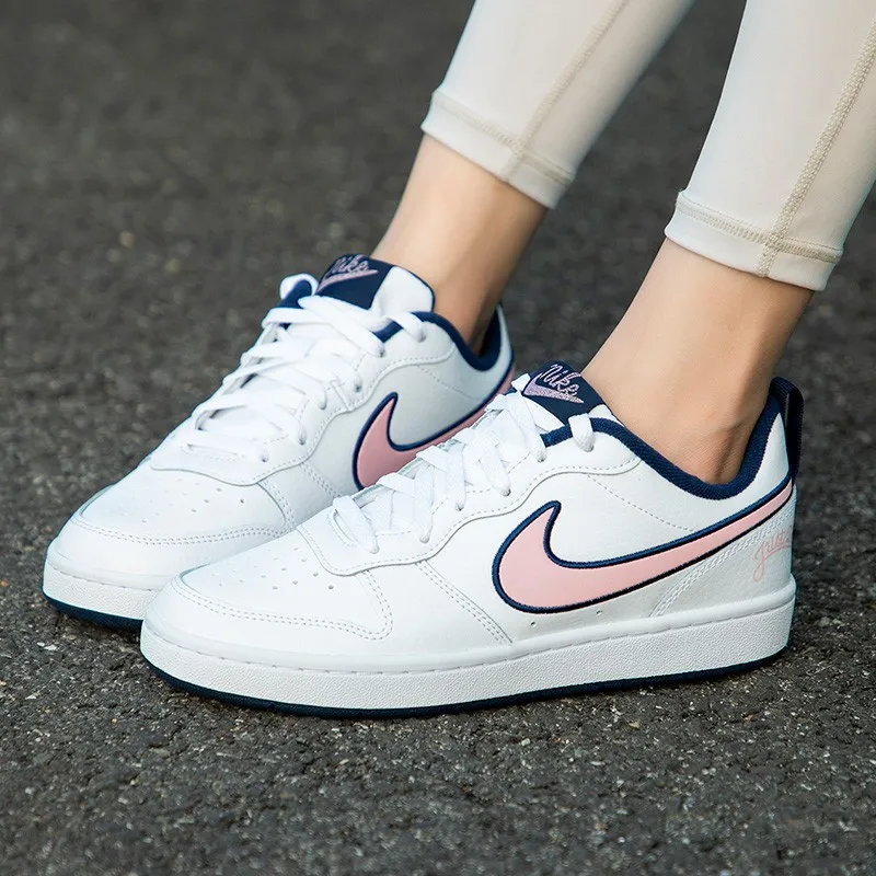 Nike Court Borough Low 2 SE1 'White Blue Pink' GS-1