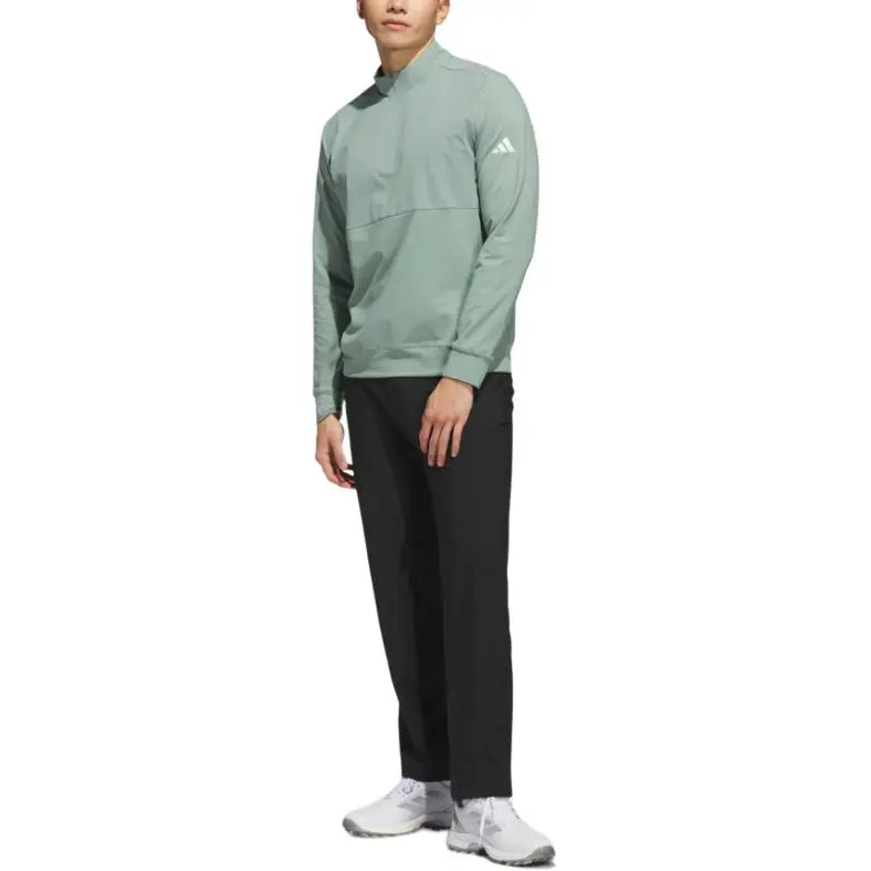 Adidas Free Shipping With AdiClub Ultimate365 Tour Quarter Zip Pullover-3