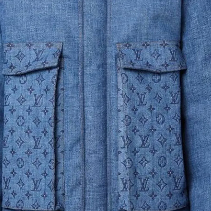 LOUIS VUITTON Jackets & Coats Men's Blue-3