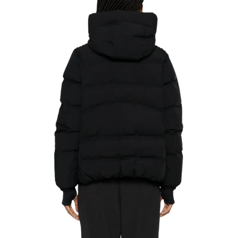 Moncler Suisses Logo print Puffer Jacket-4