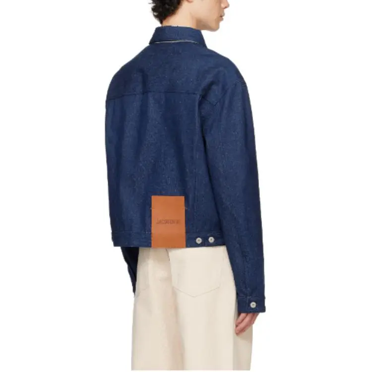 Jacquemus Denim Jacket Men's Blue-1