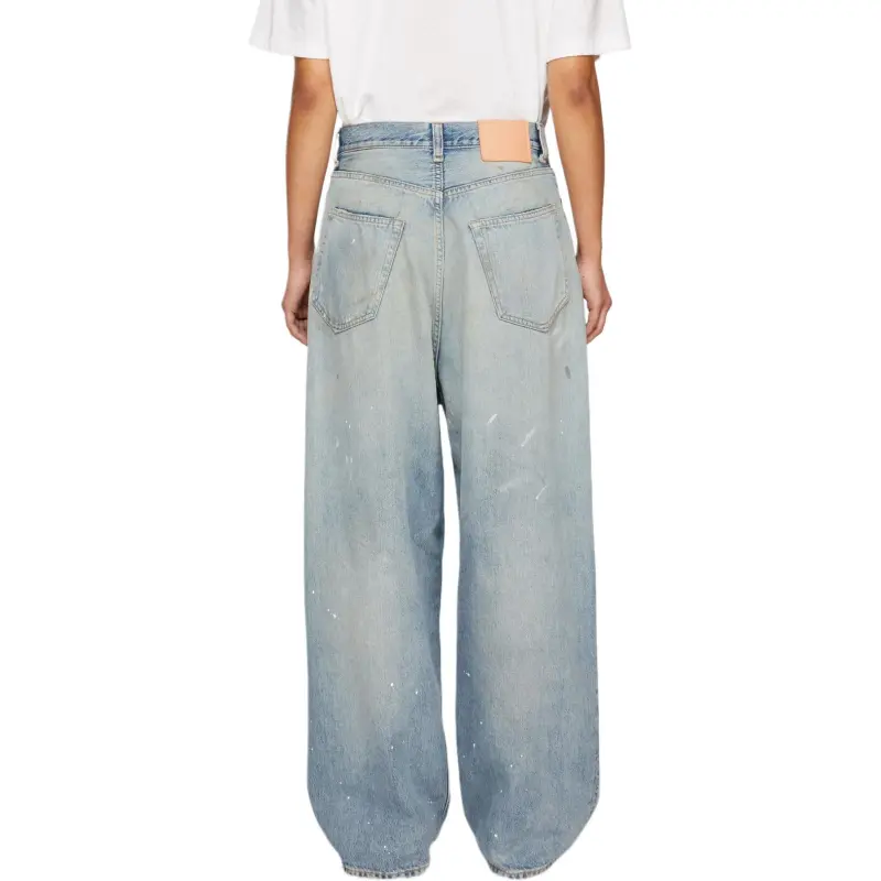 Acne Studios Super Baggy Fit Jeans Blue-2