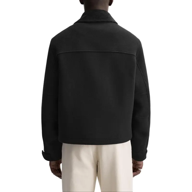 ZARA Jackets Men Black-5