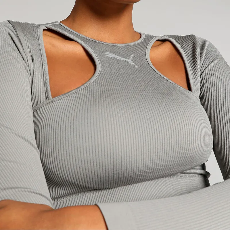 PUMA Camiseta Dare To De Manga Larga Muted Motion Para Mujer-2