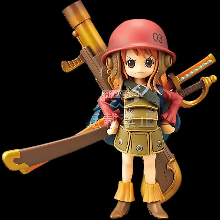 BANPRESTO Nami Eyeglasses Factory The Grandline Children One Piece Film Z Bonus Gifts-3
